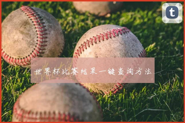 世界杯比赛结果一键查询方法